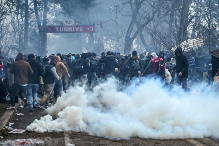 Tumulte an der türkisch-griechischen Grenze