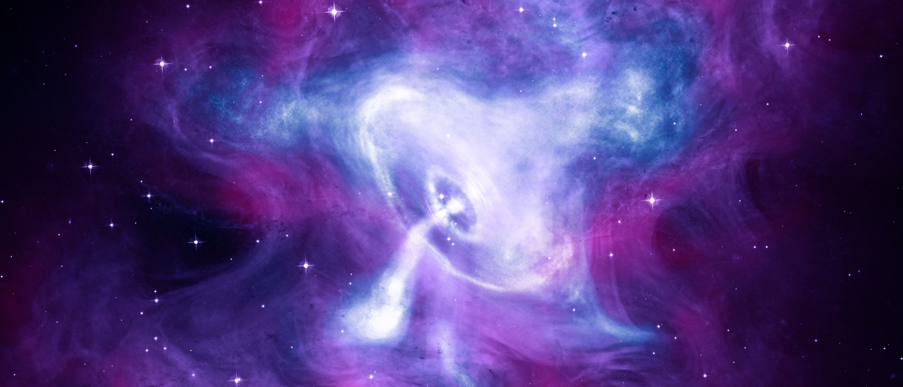 Der Neutronenstern (in der Bildmitte) blieb nach der Explosion des ursprünglichen Sterns zurück. Foto: X-Ray: NASA/CXC/SAO; Optical:NASA/STScl; Infrared: NASA-JPL-Caltech
