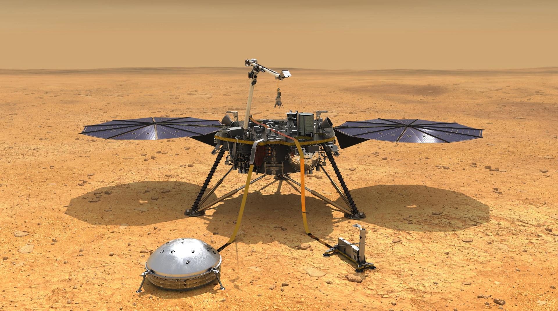In¬Sight – Missi¬on für geo¬phy¬si¬ka¬li¬sche Mes¬sun¬gen auf dem Mars Bild 2/7, Credit: NASA/JPL-Caltech