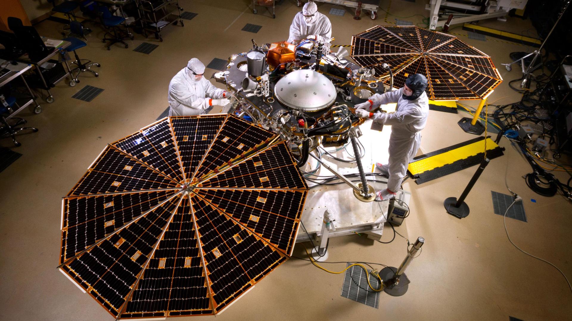 Klein, aber fein: Die Mars¬mis¬si¬on In¬Sight Bild 6/7, Credit: NASA/JPL-Caltech/Lockheed Marti